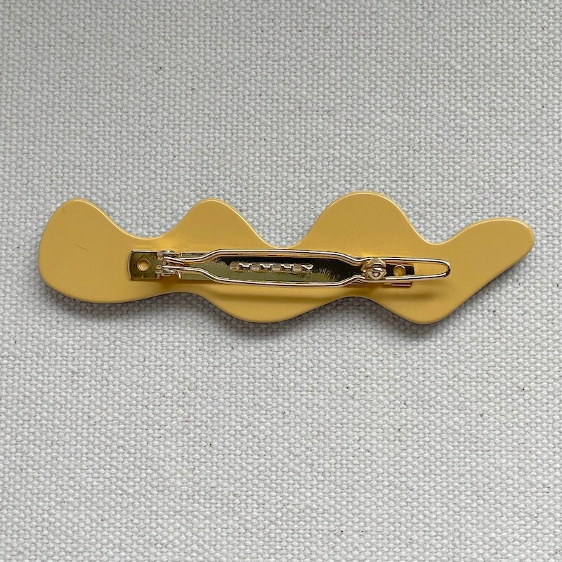 ヘアクリップ「波」5