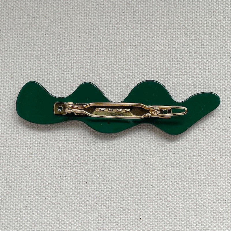 ヘアクリップ「波」8