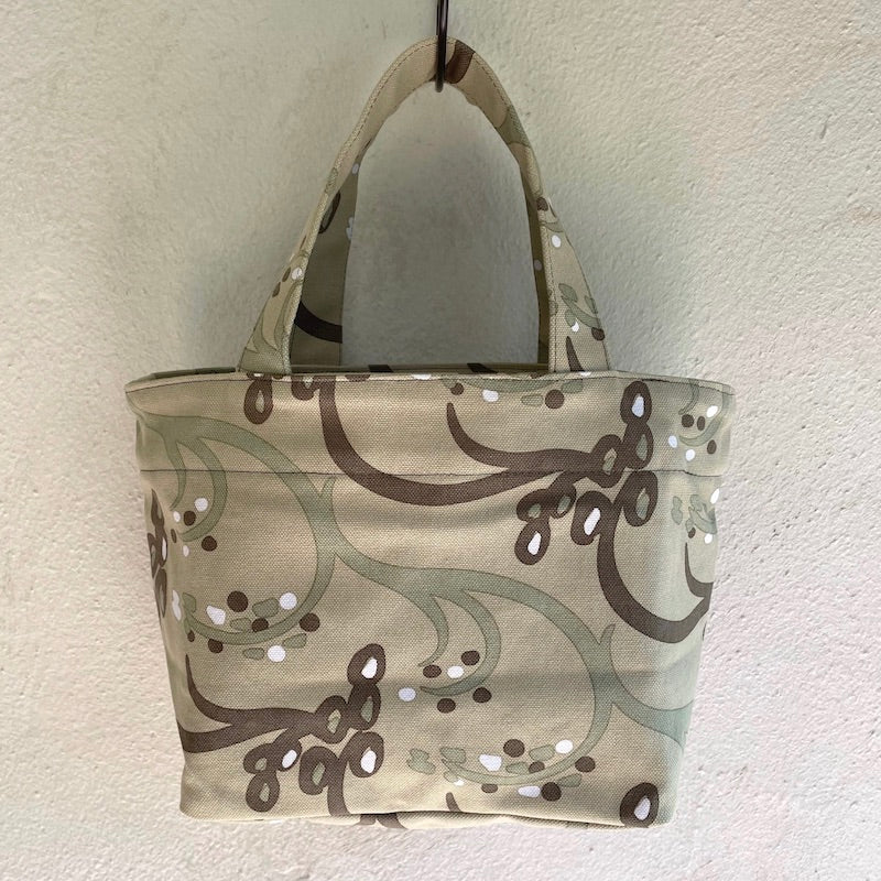 LAST1 トート (S)「イネ」アイタイネ!_田んぼ柄