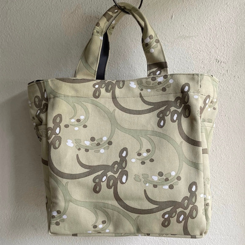 LAST1 ショルダートート 「イネ」アイタイネ!_田んぼ柄