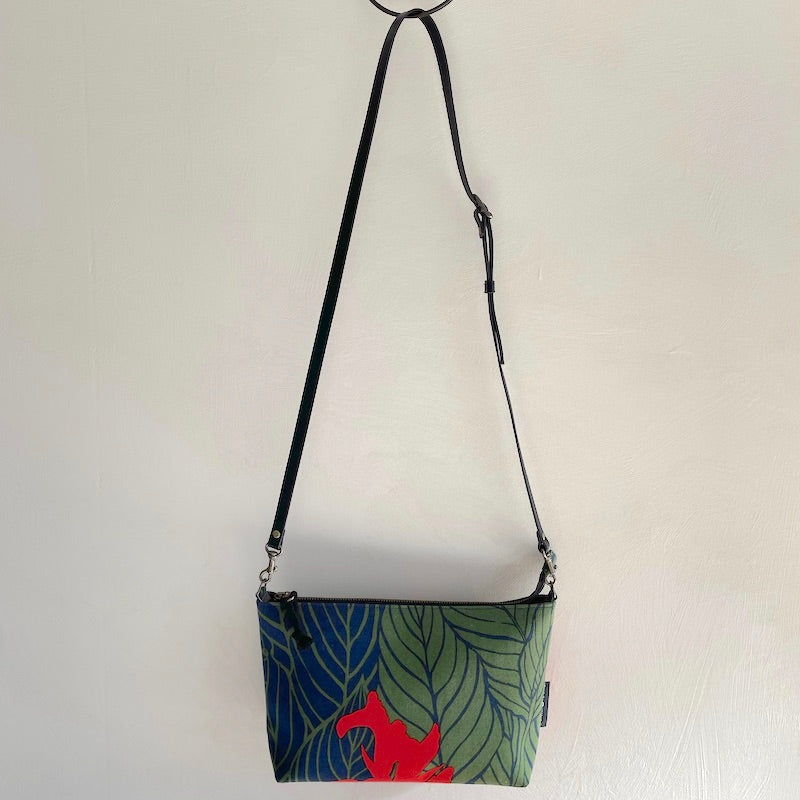 ミニショルダー 「カンナ」希望_レッド&グリーン