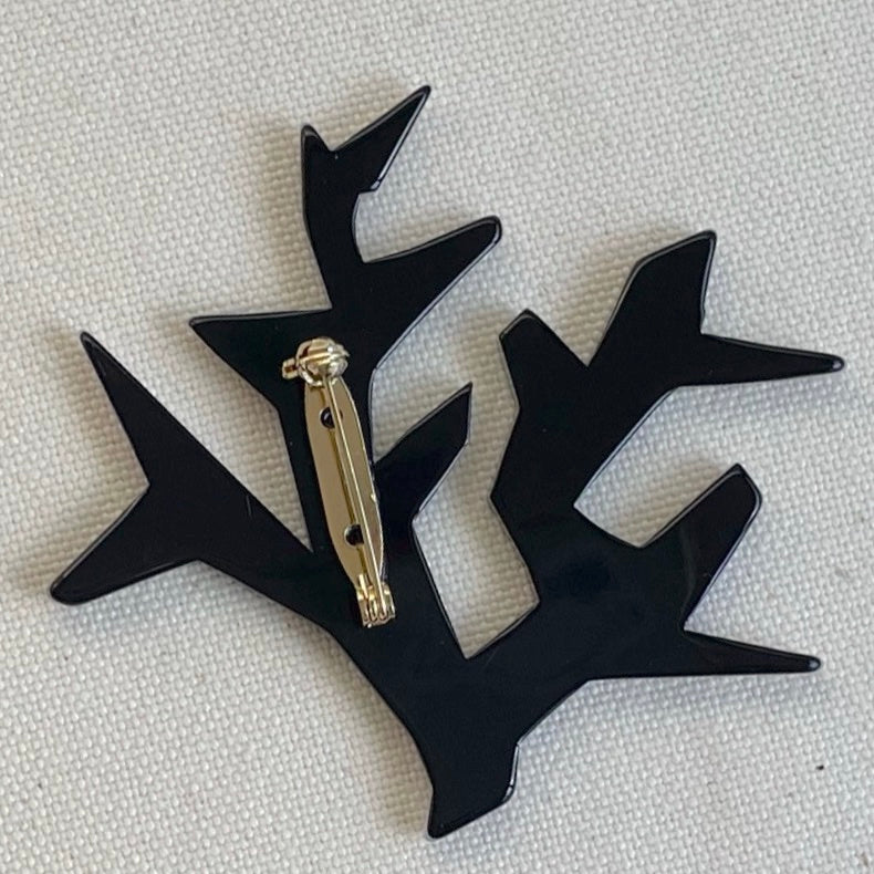 ブローチ「サンゴ」1