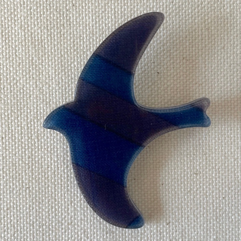 ブローチ「カモメ」1