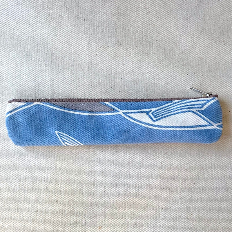 ペンケーススリム「水を得た魚」Swim_1