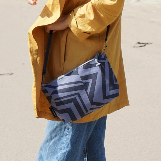 LAST1・ミニショルダー 「ミチ」見渡そう 幾何学柄