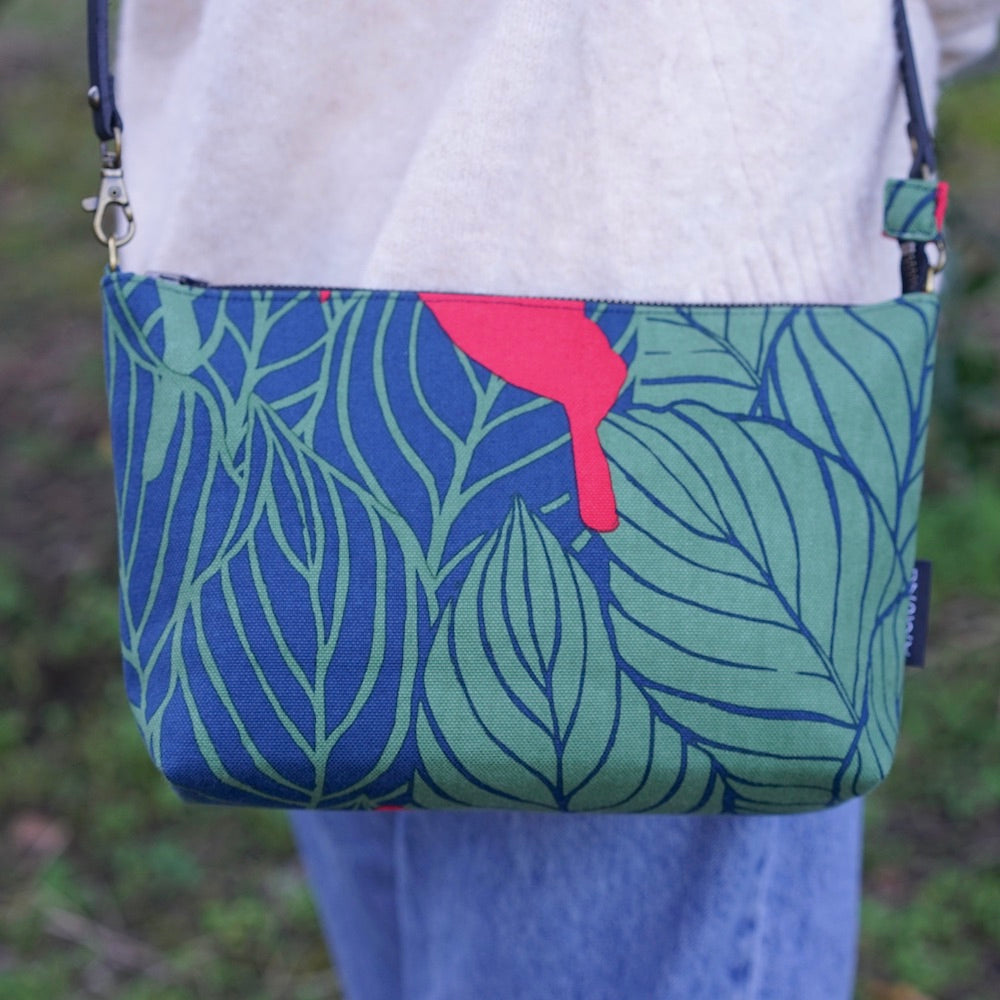 ミニショルダー 「カンナ」希望_レッド&グリーン