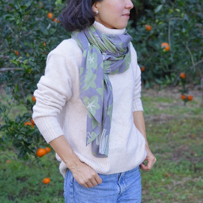 LAST1・ストール「スターフルーツ」ギフト（シルク40％ レーヨン60％）