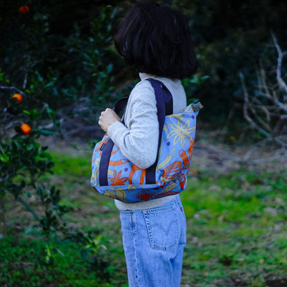 ボストンバッグ「スパイス」ハーモニー_ブルー