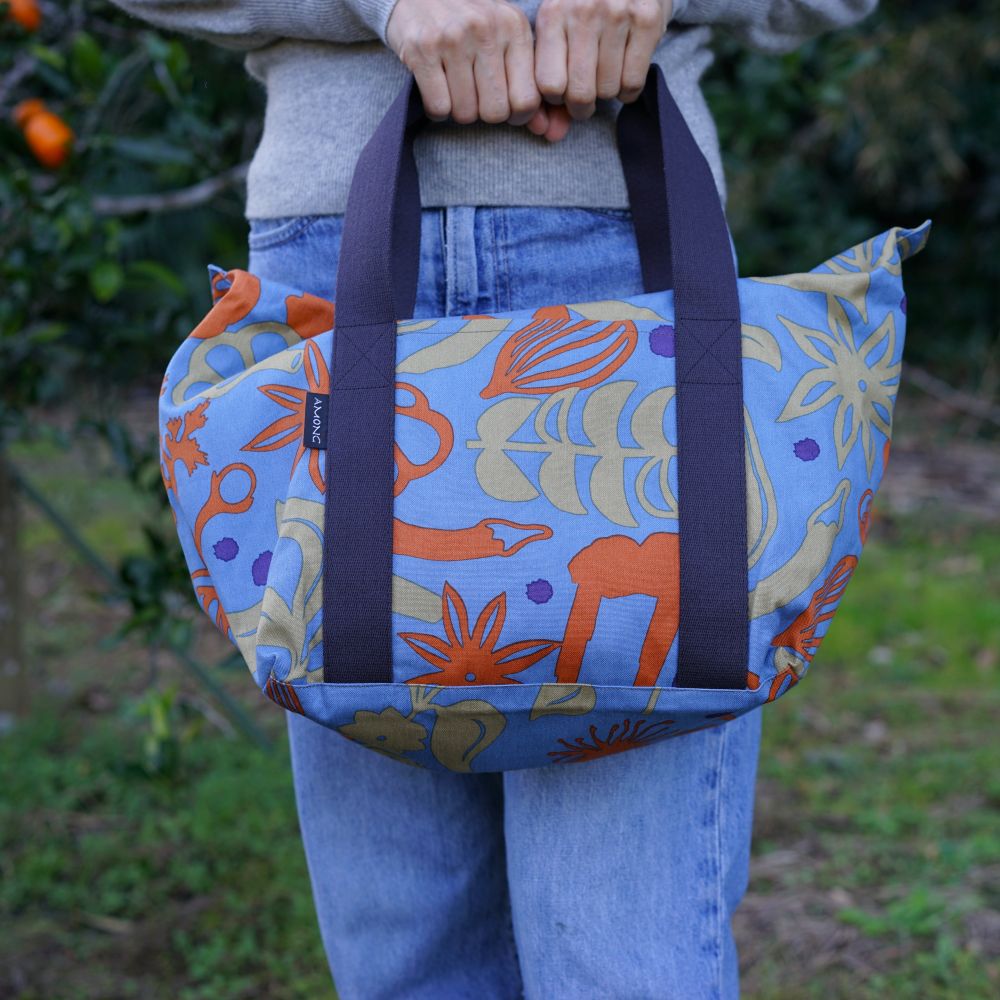 ボストンバッグ「スパイス」ハーモニー_ブルー