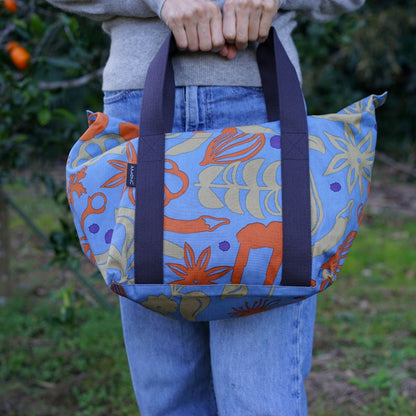 ボストンバッグ「スパイス」ハーモニー_ブルー