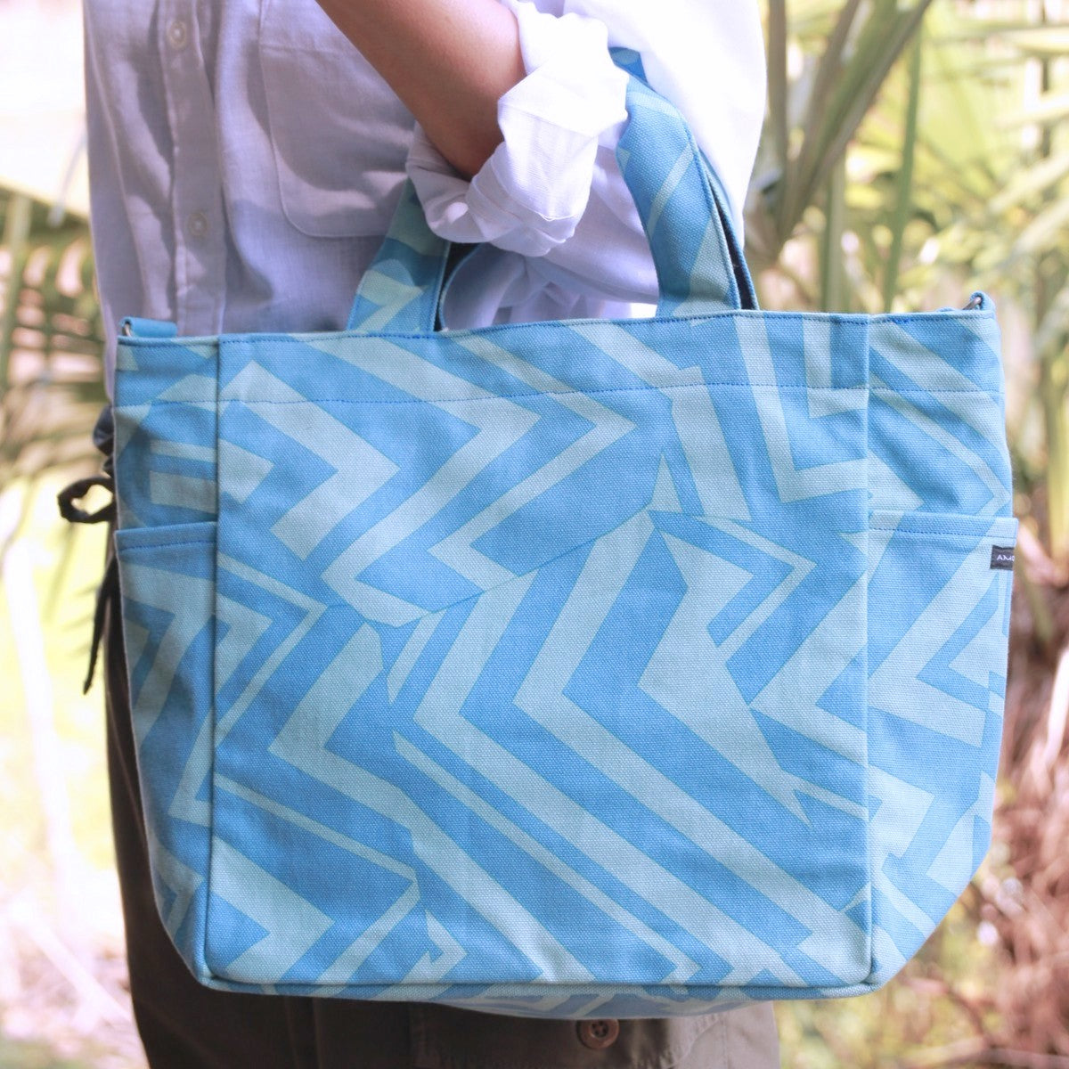 Shoulder tote “Ina” Oishiine! _Navy