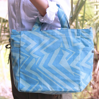 Shoulder tote “Ina” Oishiine! _Navy