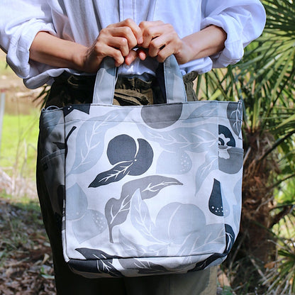 Shoulder tote “Ina” Oishiine! _Navy