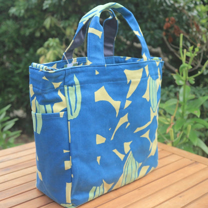 Shoulder tote "Starfruit" gift_star pattern