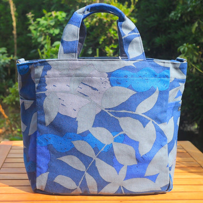 Shoulder tote "Starfruit" gift_star pattern