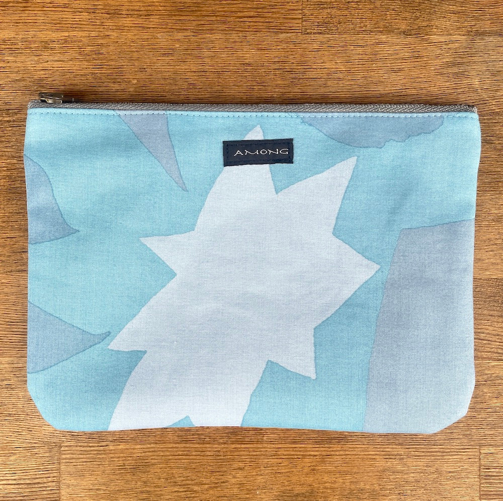 Pouch “Michi” Let’s say what we really think Diamond pattern_1