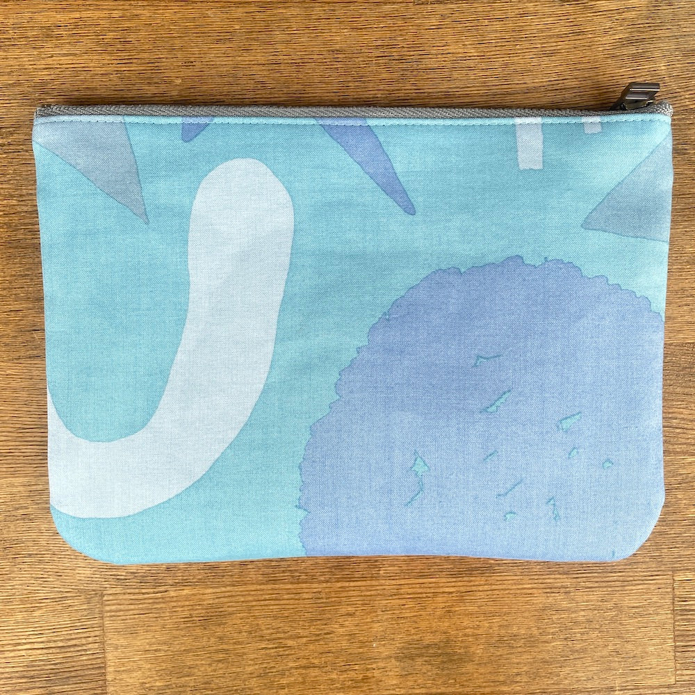 Pouch “Michi” Let’s say what we really think Diamond pattern_1