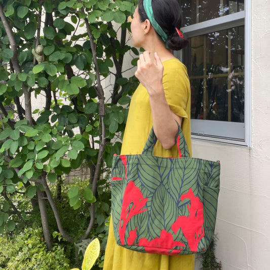 Shoulder tote "Kanna" hope_red