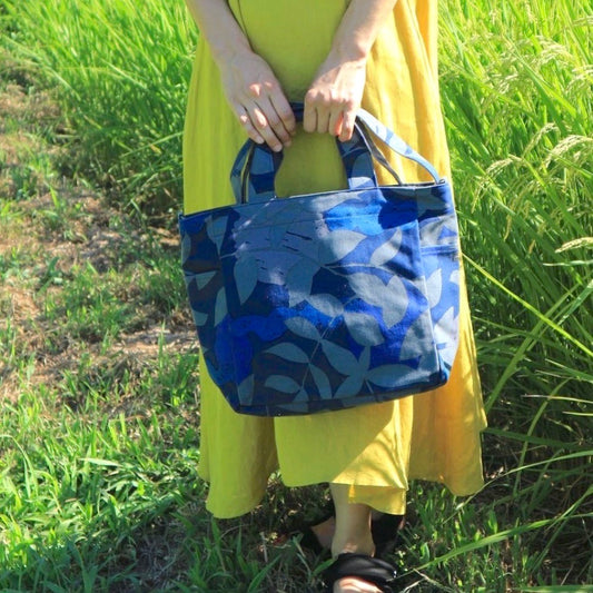 Shoulder tote "Starfruit" gift_star pattern