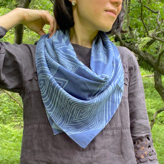 Scarf "Michi" Calm Down (100% cotton)