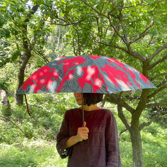 Folding umbrella "Kanna" desired_red