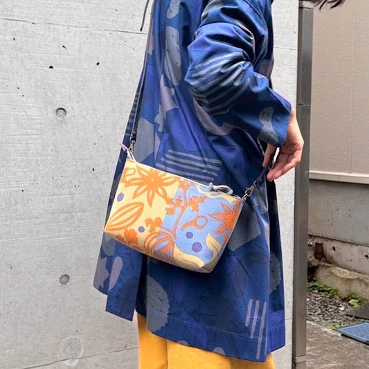 LAST1ミニショルダー 「スパイス」ハーモニー_キャメル&ブルー