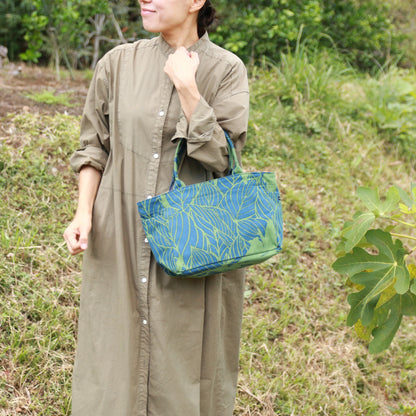 トート（サイドポケットＳ） 「カンナ」_希望_グリーン