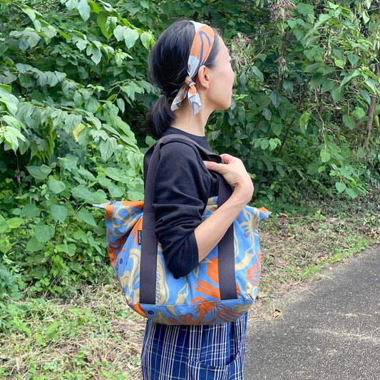 ボストンバッグ「スパイス」ハーモニー_ブルー