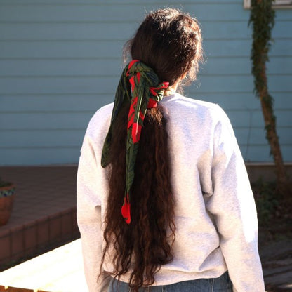 LAST1 ・Scarf “Kanna” desired (100% cotton)