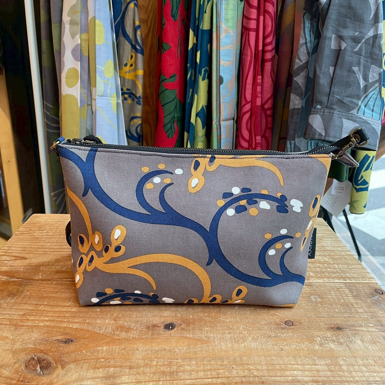 ミニショルダー 「イネ」オイシイネ！_田んぼ（ブラウン）