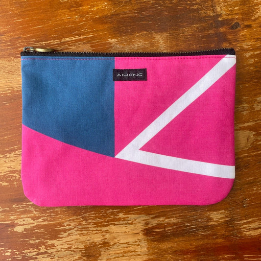 Pouch "Let's organize your path" (diamond pattern)