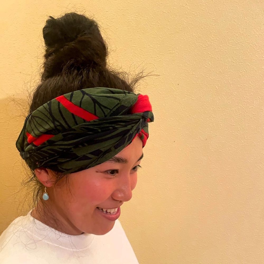 LAST1 ・Scarf “Kanna” desired (100% cotton)