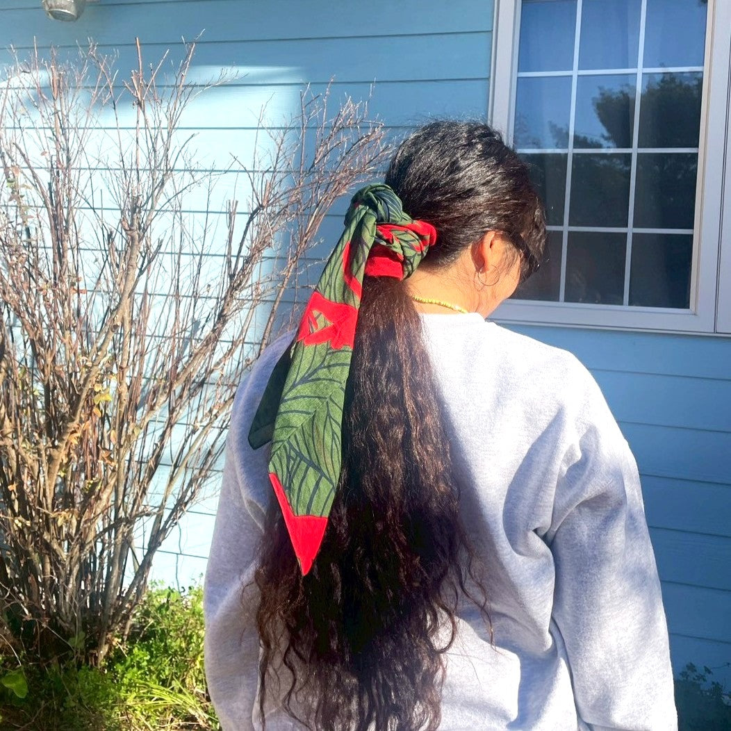 LAST1 ・Scarf “Kanna” desired (100% cotton)