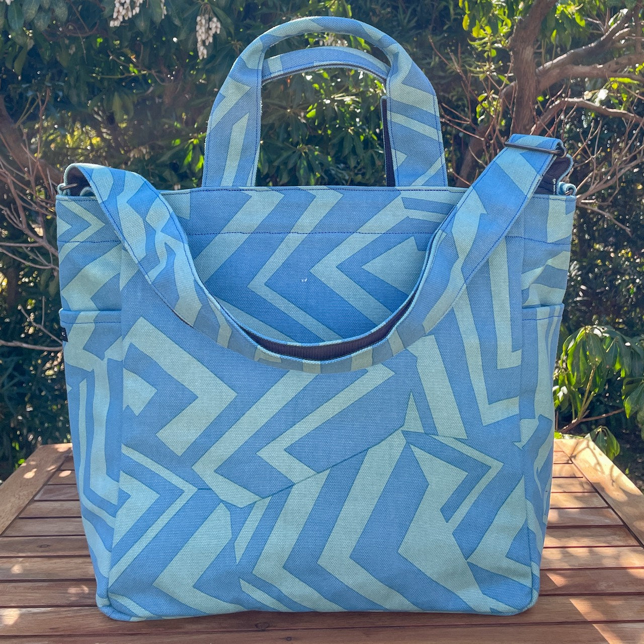 Shoulder tote “Ina” Oishiine! _Navy