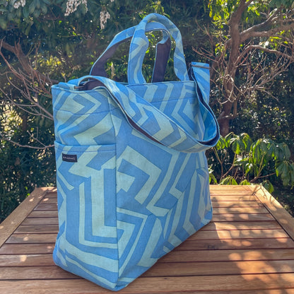 Shoulder tote “Ina” Oishiine! _Navy