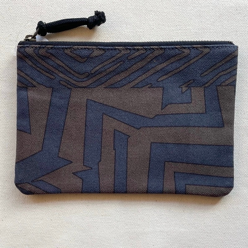 Pouch “Michi” Let’s say what we really think Geometric pattern_1