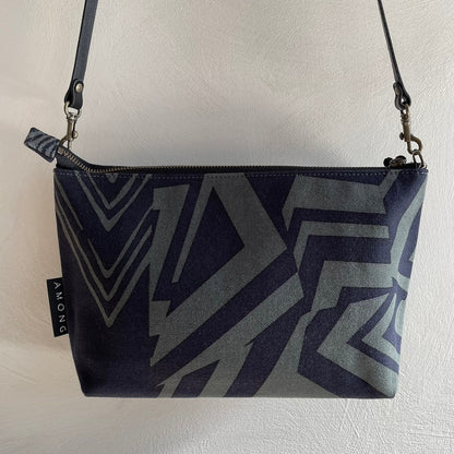 Let's decide on the mini shoulder "michi" geometric pattern + rhombus pattern