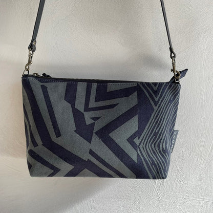 Let's decide on the mini shoulder "michi" geometric pattern + rhombus pattern